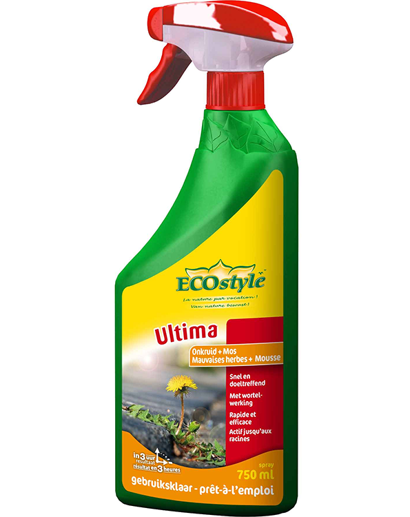 Ecostyle Ultima Spray Tegen Onkruid En Mos 750ml